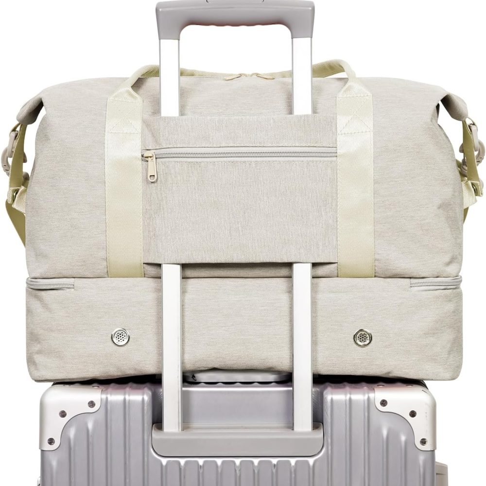 For Spirit Airlines 18x14x8 Personal Item Bag Underseat Carry On Bag with Wet Pocket & Shoe Compartment & USB Charging Port - Image 8